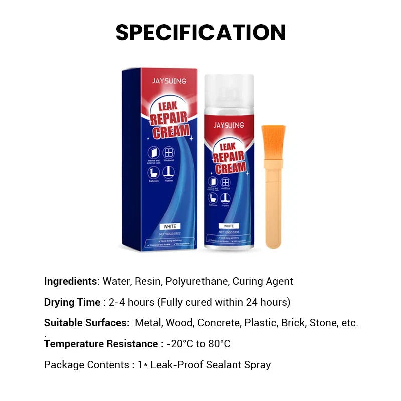 🔥 BUY 1 GET 1 FREE – JAYSUING Leak Repair Cream | Waterproof Sealant | Flexible, Quick & Easy Leak Repair