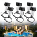 Solar Pool Light, Floating Waterproof LED Lights for Pool, Hot Tub, Aquarium, Garden & Wedding Decor, Solar Rechargeable Night Lights with Auto On/Off, Outdoor Use, No Wiring- 12 pcs
