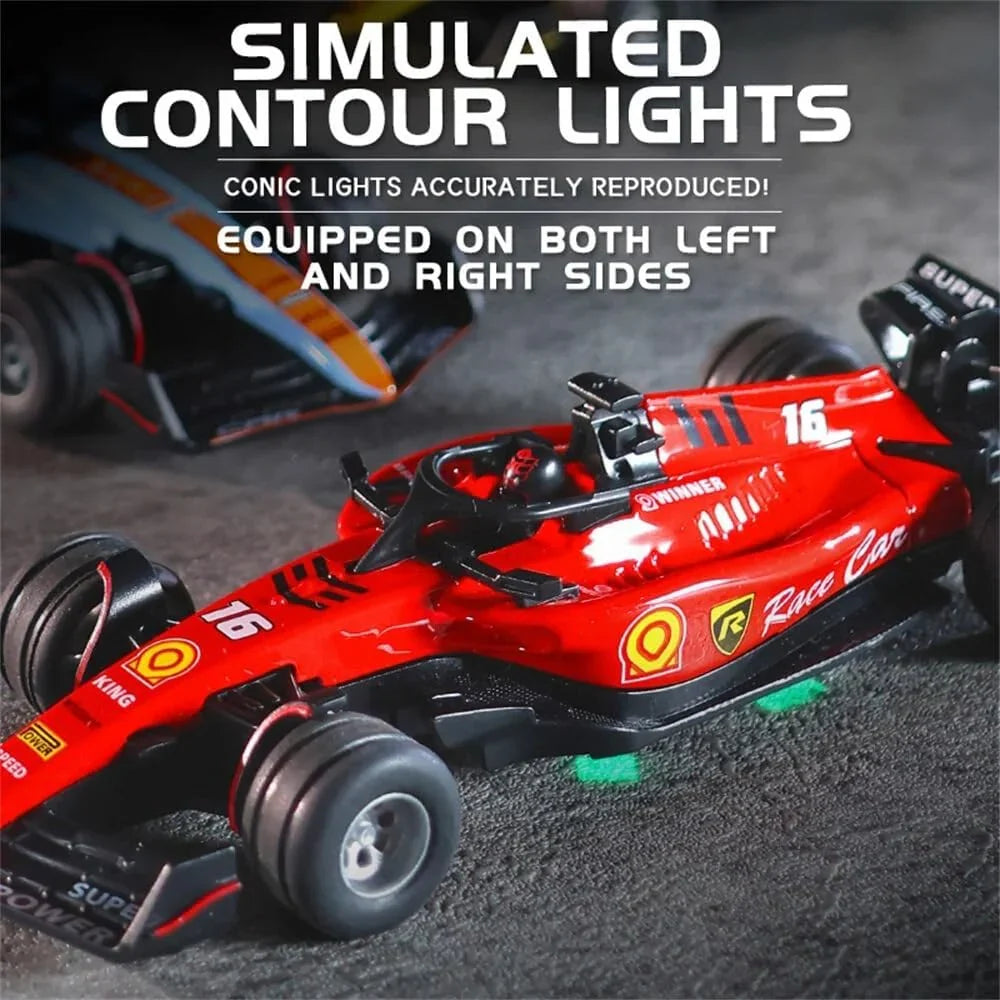🚗 Alloy F1 Racing Car | Smooth Control & LED Effects | Only ₹699