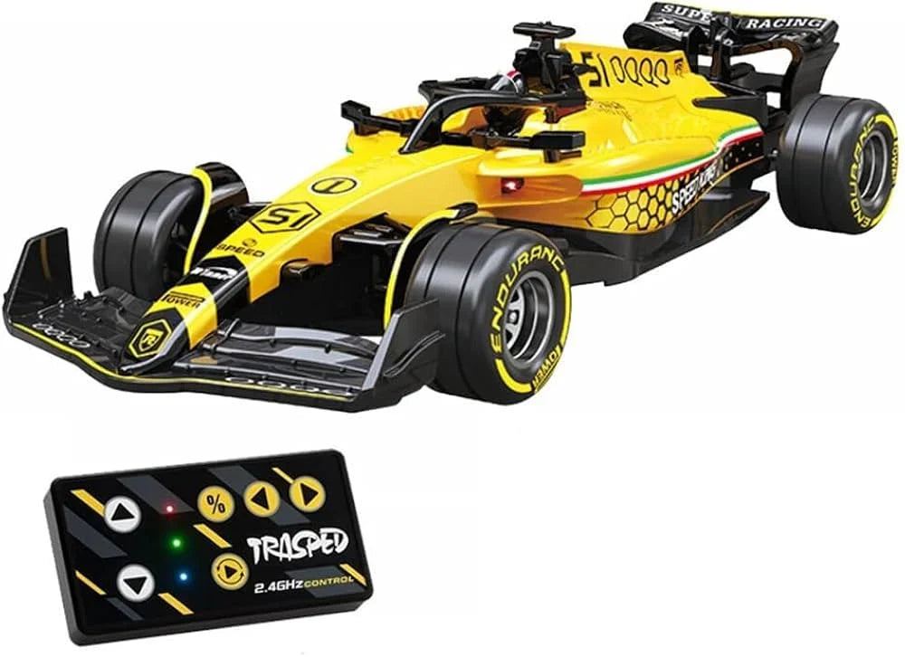 🚗 Alloy F1 Racing Car | Smooth Control & LED Effects | Only ₹699