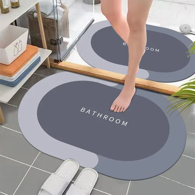 Luxury Non-Slip Bath Mat | Soft, Super Absorbent | Buy 1 Get 1